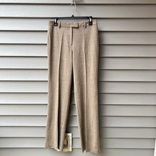 Brooks Brothers Wool Blend Dressy Pants Brown Women's Size 4
