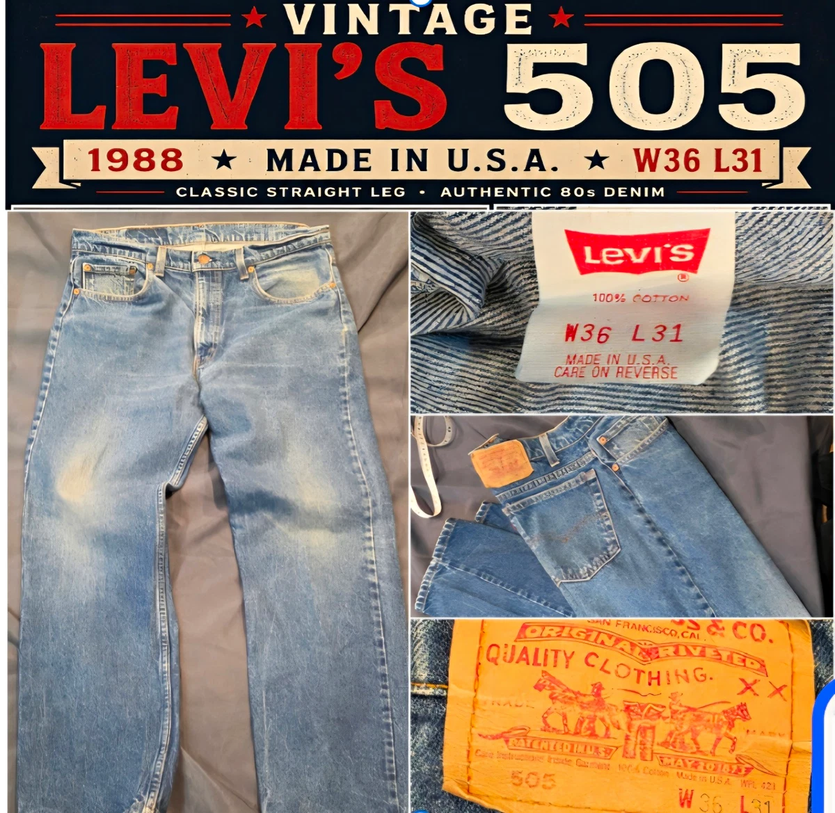 Levi's Red Jeans for Men for sale - eBay