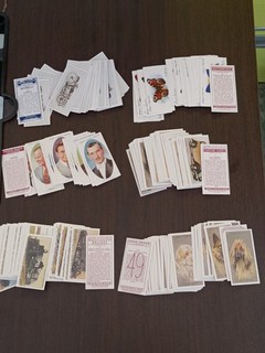 Nice Job Lot of 6 x Full Sets of Reproduction Cigarette Cards Mint condition