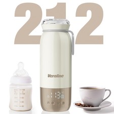 Portable Bottle Warmer for Travel, 18.6 Oz Portable Milk Warmer, 98-212 Adjusta