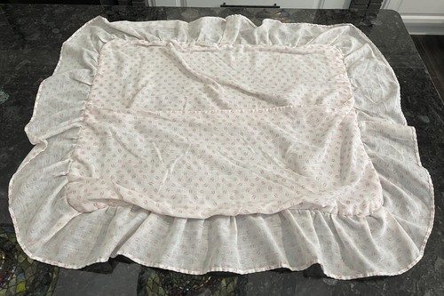 Vtg 1980’s Strawberry Shortcake Set Of 2 Pillow Shams Ruffled Quilted Sears READ - Picture 4 of 23