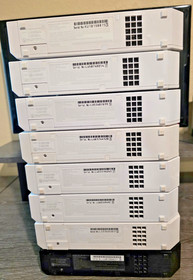 Lot of 8 Nintendo Wii White (1 Black) Console ONLY RVL-001 Plays Gamecube TESTED
