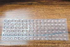 Clear Small Bumpers 102 pcs. Self-adhesive Rubber Feet NO TRACKING #