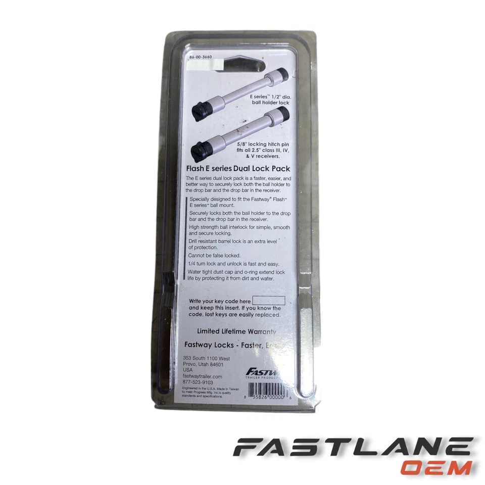 PACK FASTWAY DOBLE CERRADURA CON 2 LLAVES NUEVO 86-00-3660 Foto 2 de 4