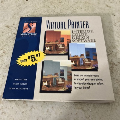 Virtual Painter Interior Color Design Software [CD-ROM]