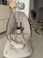 4moms MamaRoo Baby Swing 5 Movimenti Sdraietta Elettrica - Grey Classic...