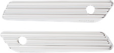 Arlen Ness Saddlebag Latch Covers Chrome 10-G...