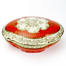 Oscar Schlegelmilch Porzellan Deckeldose 30er Jahre Art Deco Porcelain Box