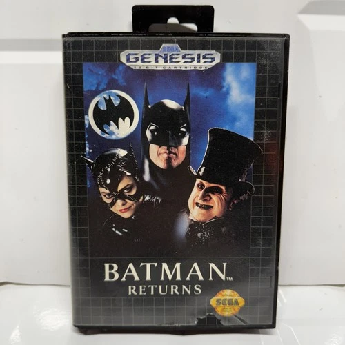 Batman Returns (Sega Genesis, 1992) CIB Complete With Manual