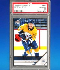 2005 Upper Deck - Martin Erat #361 PSA 10