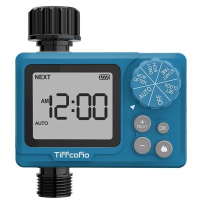 Sprinkler Timer Outdoor, Digital Pogrammable for Garden Hose, Irrigrtion Timer