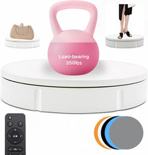Motorized Rotating Display Stand, 350Lbs Load,360 Degree Electric Rotating Turnt