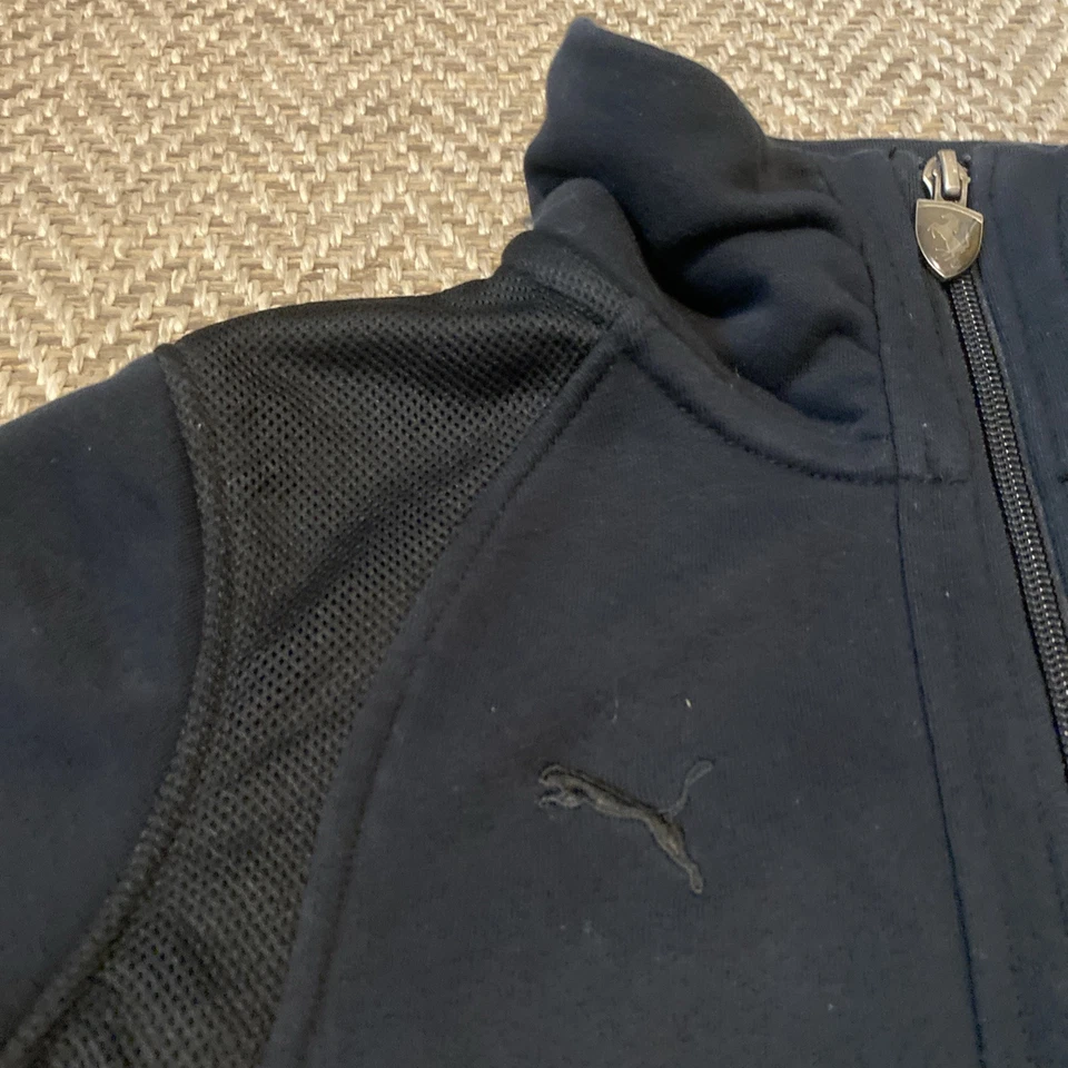 Puma Scuderia Ferrari Jacket Women S Black Full Zip Hoodie Official Racing Italy - Image 3 of 4