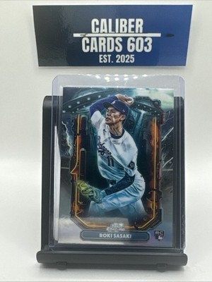 2025 Topps Chrome Cosmic Extraterrestrial Talent ET-23 Roki Sasaki Dodgers RC