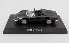 Ferrari Dino 246 GTS 1/43 Display Model Black 10cm No Stand 14Y+ JAPAN