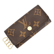 LOUIS VUITTON Multicles4 M69517 key holder Brown unisex