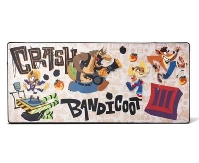 Crash Bandicoot Mousepad Illustration 80 x 35 x 0,4 cm
