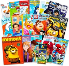 16 Bulk Coloring Books for Kids Ages 4-8 - Assortment Bundle Includes 16...