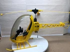 VINTAGE G I JOE HASBRO ADVENTURE TEAM YELLOW HELICOPTER 1974