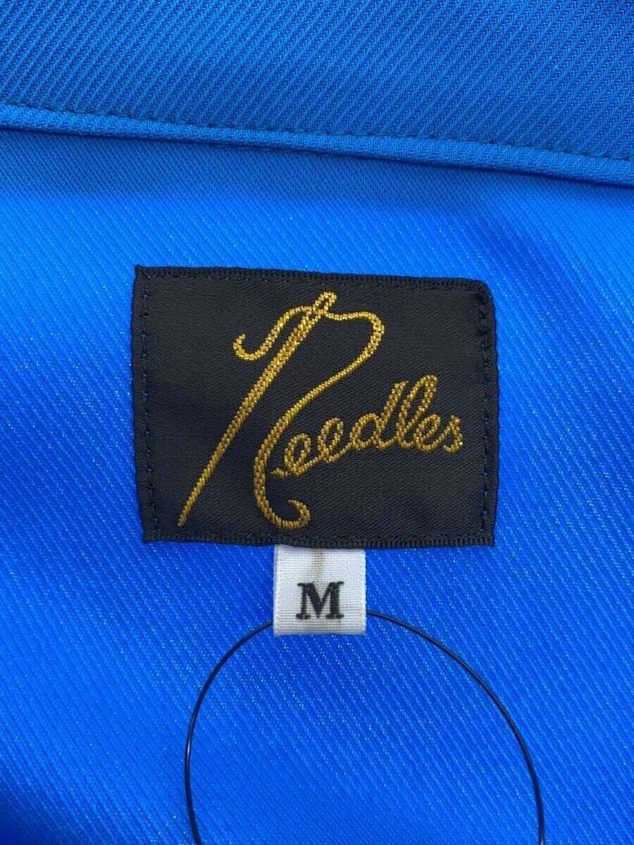 Needles Jacket M Polyester Blue Plain - image 3