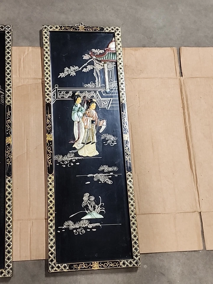 Antigua decoración de China tallada a mano Foto 3 de 4