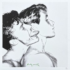 ANDY WARHOL - Querelle - firmato, edizione numerata 134/500, 50x50cm, CMOA