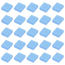 40pcs USB Male Port Silicone Protectors Anti Dust Cap Cover Blue
