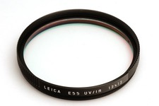 Original Leica E55 UV / IR #13413 schwarz für ⦰ 55mm Filtergewinde