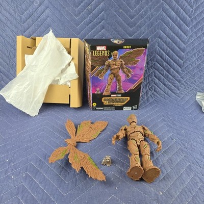 Marvel Legends Guardians of the Galaxy Vol 3 Groot Deluxe 6'' Figure No Hists