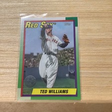 TED WILLIAMS 2025 Topps #T90-26 1990 Insert Boston Red Sox HOF A-4