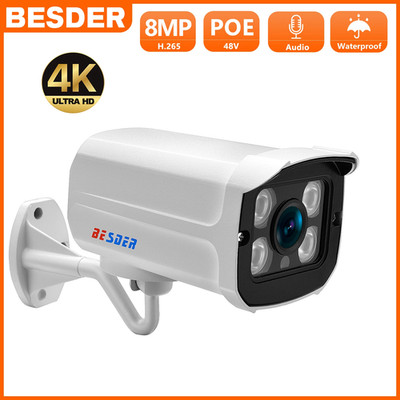 BESDER Wide Angle 2.8Mm 2MP 4MP 5MP 8MP IP Camera Waterproof Surveillance P2P RT