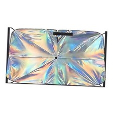 Car Windshield Sun Shade Umbrella, 55" x 31.5" Foldable Car UV Block L Size