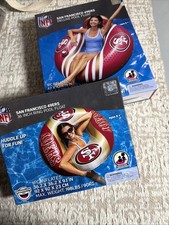 NFL San Francisco 49ers 36 & 42 pool rings fl...