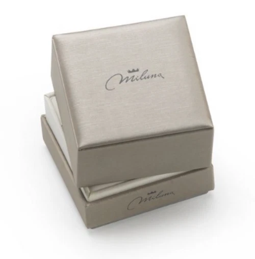 Collana Girocollo Miluna Donna Argento 925 e Cuore Pavé Topazi Bianchi _CLD5078 - Immagine 2 di 2