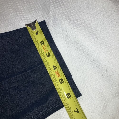 Investment Petites Elastic Waist 8P Dark Blue Pull On Capris - Picture 6 of 9