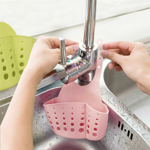 Sink Kitchen Hanging Exquisite Strainer Holder Organizer Rack Bathroom Sponge - Picture 4 of 17