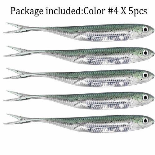 Fish Forked Tail Bait Quality Soft Swimbait Fishing Bait Soft Lure Fishing Lure - Picture 11 of 20