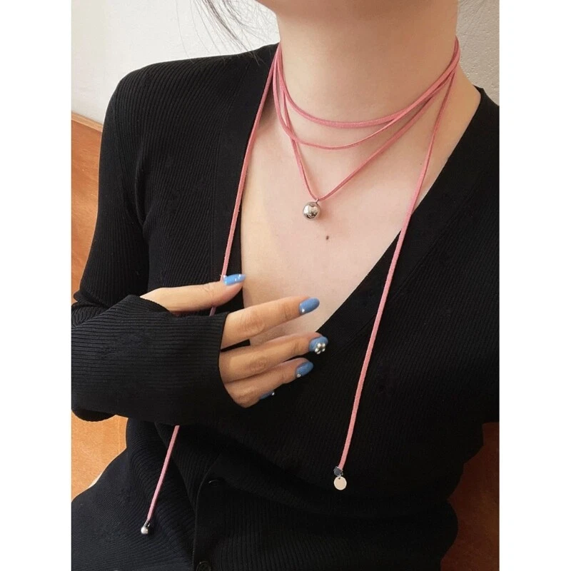 Korean chain hotsell necklace