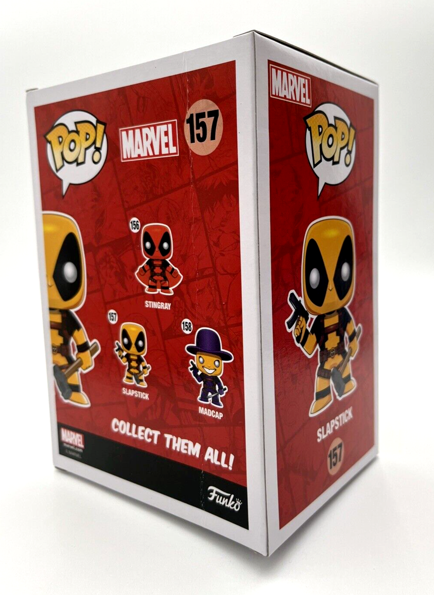 FUNKO POP! デッドプール スラップスティック SLAPSTICK Amazon.com: Funko Mystery Pop Hot Topic Exclusive Slapstick