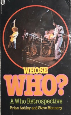 Brian Ashley And Steve Monnery-Whose Who Paperback Book.1978 NEL 450044173.