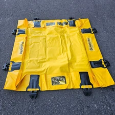 JUSTRITE Rigid-Lock QuickBerm(R) 4'X4'X8" Spill Containment PVC 79 Gal. Capacity