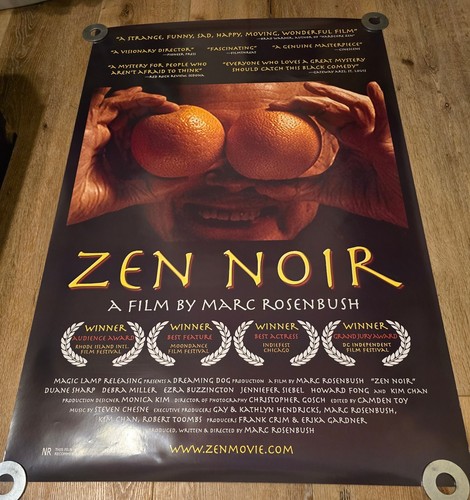 ZEN NOIR - ORIGINAL SS ROLLED POSTER - 2004