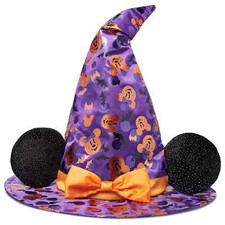 WDW Disney Store Minnie Mouse Witch Hat for Kids Brand New