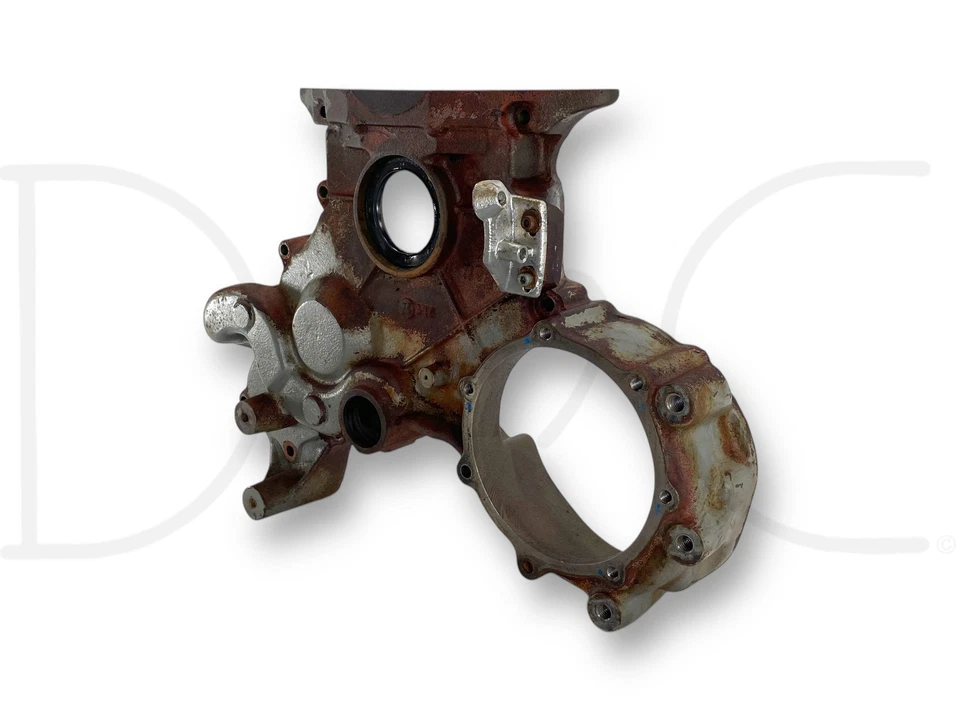 85-94 Ford F600 F700 6.6 6.6L 401 Diesel Engine Front Timing Cover Case OEM - Image 3 of 4