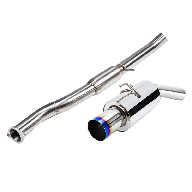 DC SPORTS BURNT TIP SINGLE EXIT CAT BACK EXHAUST FOR 03-06 NISSAN 350Z 3.5L - Изображение 2 из 4