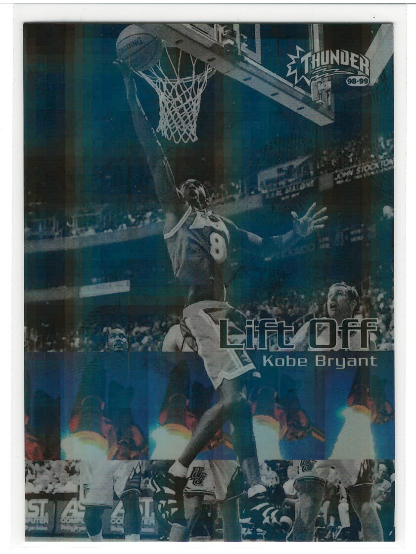 Kobe Bryant 1998 Skybox Thunder #3-LO Lift Off Price Guide