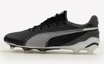PUMA Men KING Ultimate FG Cleats Black Soccer Football Boot GYM