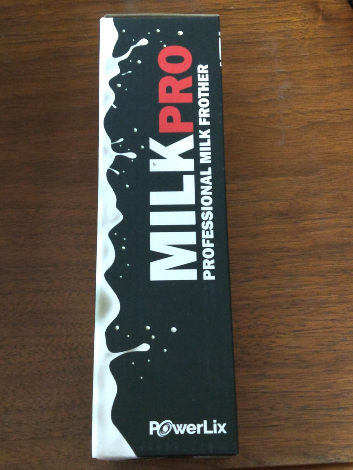 Milk Frother Handheld Battery Operated Electric Whisk Beater Foam Maker Black-image