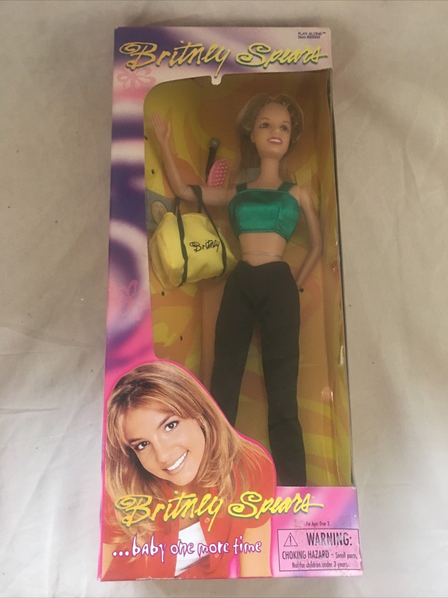 Britney Spears Barbie Doll Baby One More Time 1999 Play Along New