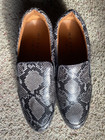 NEW MEZLAN MONARCH Snake print leather slip-on loafer SIZE 8.5 US MADE IN SPAIN — photo 1